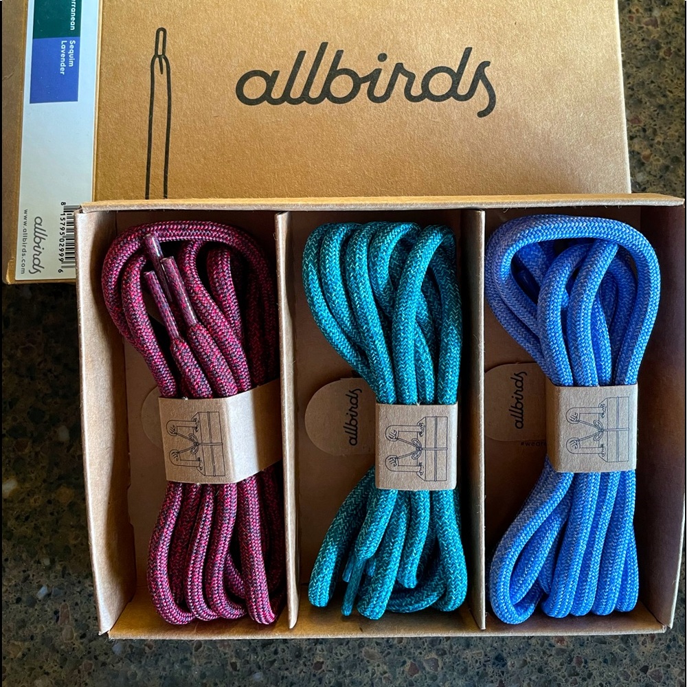 New Allbirds Runner Laces